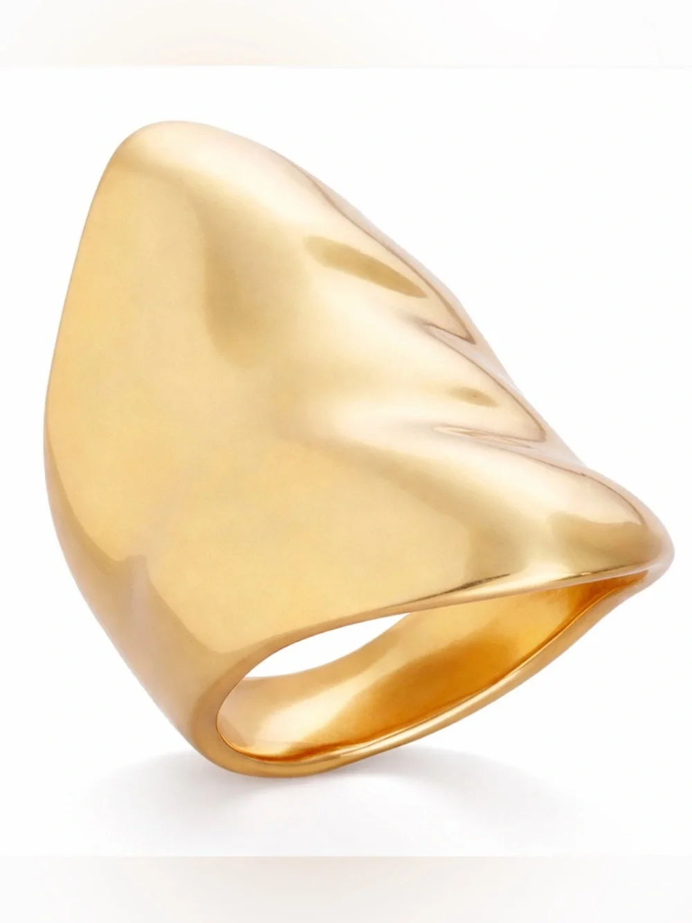 Kendra Scott Holland Cocktail Ring In Vintage Gold.